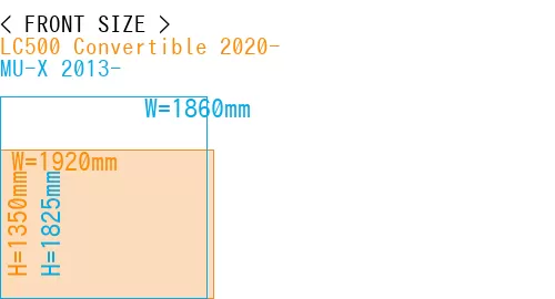 #LC500 Convertible 2020- + MU-X 2013-